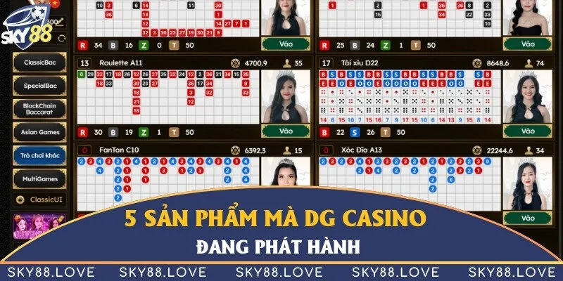 5 trò chơi casino được lòng người chơi