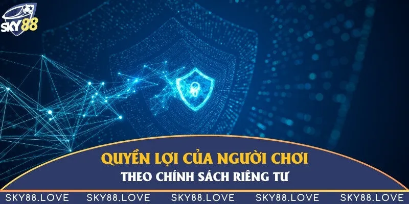 Quyền lợi của người chơi theo quy định trong chính sách bảo vệ riêng tư 