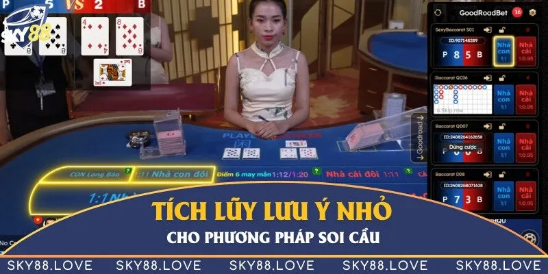 Một số lưu ý nhỏ trong quá trình cược