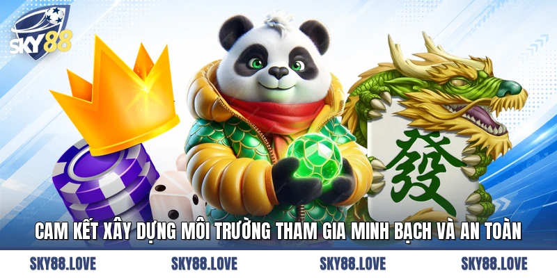 Cam kết xây dựng môi trường tham gia minh bạch và an toàn